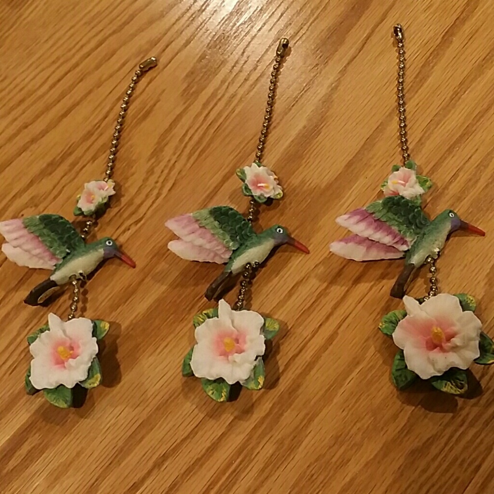 Hummingbird Fan Pull